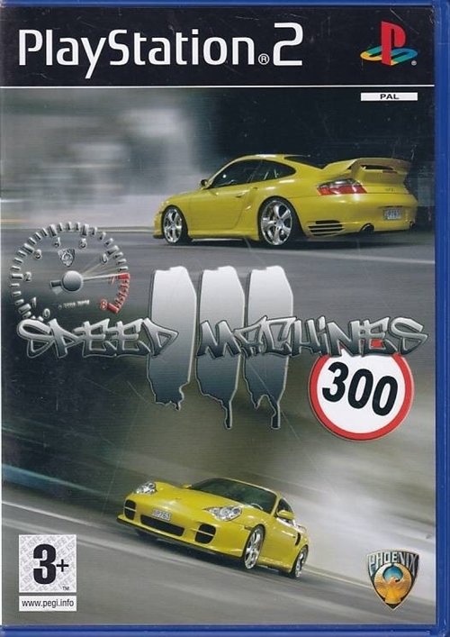 Speed machines III - PS2 (B Grade) (Genbrug)